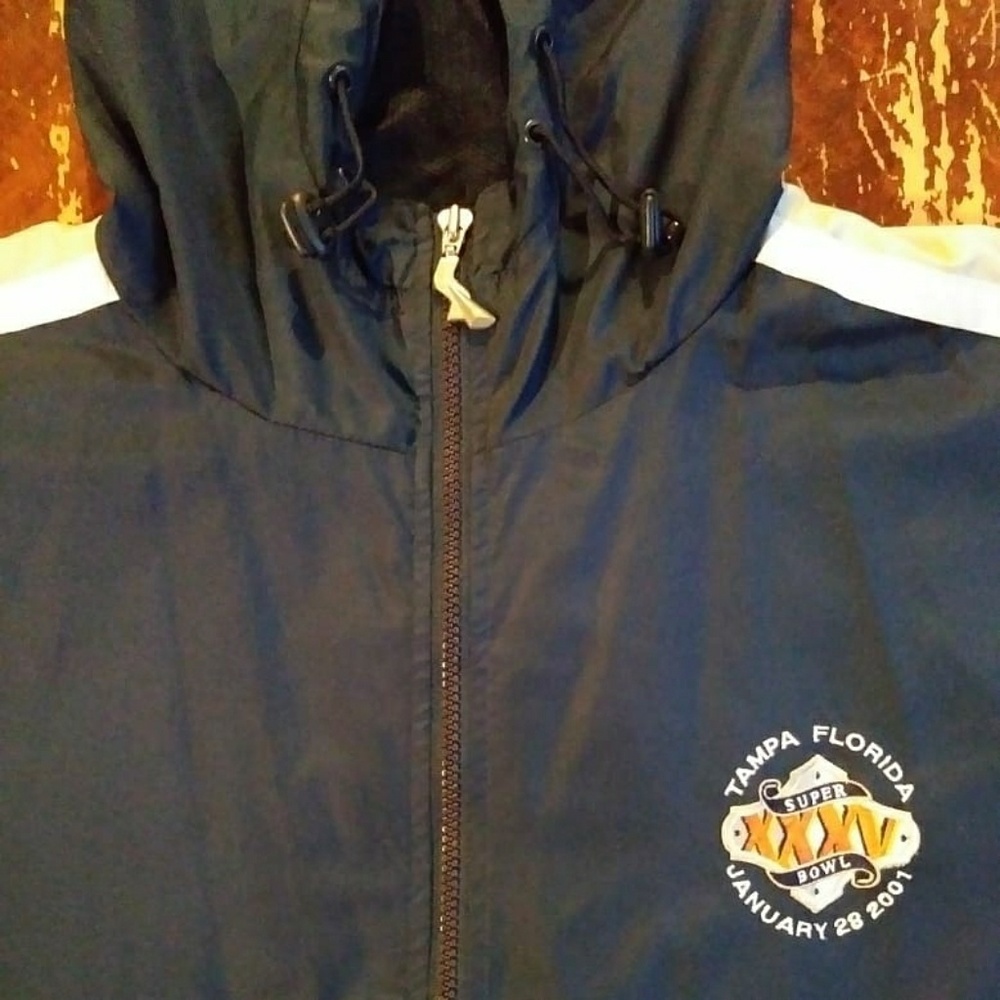 Vintage Superbowl XXXV windbreaker